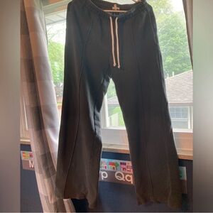 Aerie wide leg sweatpants mid rise